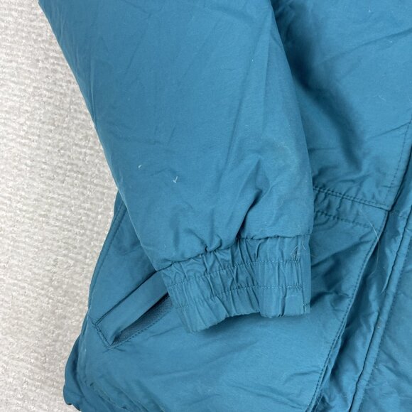 Vintage Retro REI Blue Goose Down Quilted Mountain Parka Jacket Hooded (*Read*) - Picture 9 of 16